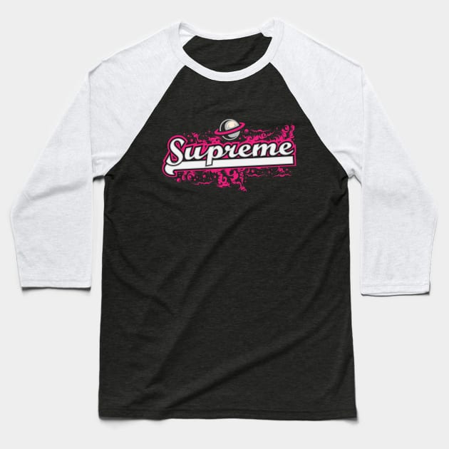 Supreme Universe Baseball T-Shirt by CTShirts